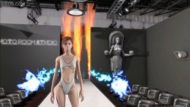 Sexy Anime Chick Shows Off Fallout 4 Inspired Fashion In Hot Action