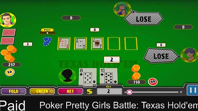 Sexy Anime Girls Play High-Stakes Poker for Steamy Rewards in Bed