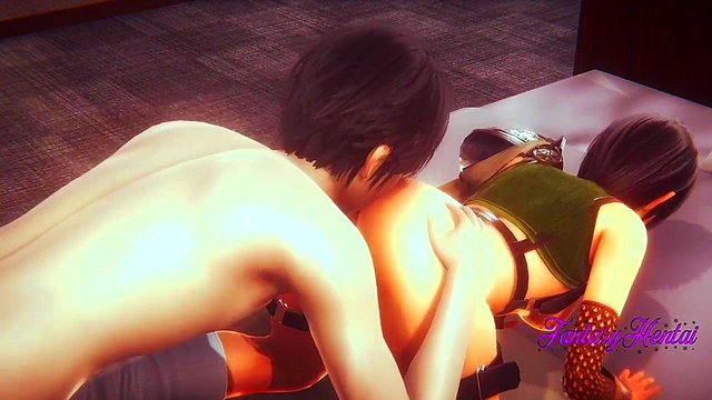 Yuffie from Final Fantasy VII Gets Fucked & Facial in 3D Anime Hentai