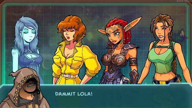 Lara Croft's Steamy Anime Adventure With Hermione in Akabur’s Womb Raider Fantasies