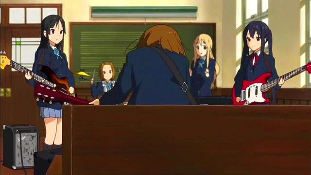 K-ON! Anime Girls Get Musical With Hot Hentai Action