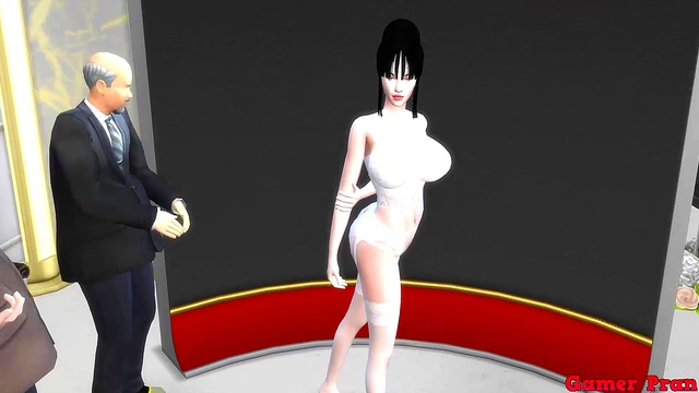 Chichi Cheats on Goku at Their Romantic Wedding in Dragon Ball Hentai