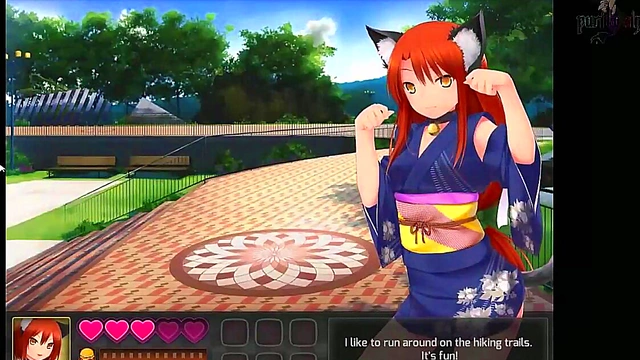 Hot Anime Girls Get Sexy on Beach in HuniePop Porn Game Adventure