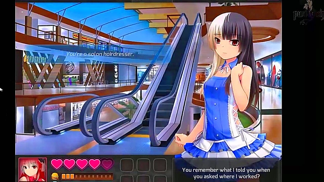 Hot Anime Girls Get Sexy on Beach in HuniePop Porn Game Adventure