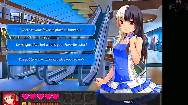 Hot Anime Girls Get Sexy on Beach in HuniePop Porn Game Adventure