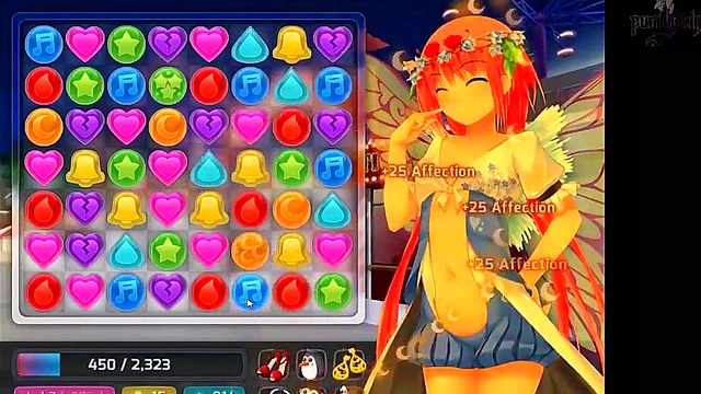 Hot Anime Girls Get Sexy on Beach in HuniePop Porn Game Adventure