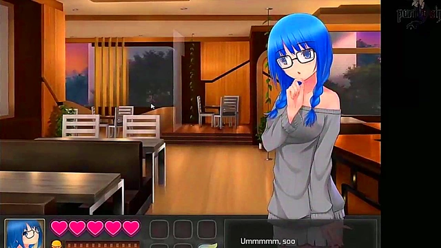 Hot Anime Girls Get Sexy on Beach in HuniePop Porn Game Adventure