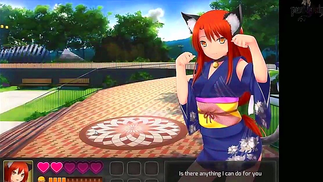 Hot Anime Girls Get Sexy on Beach in HuniePop Porn Game Adventure