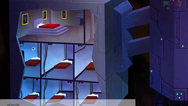 Blonde & Redhead Heroines Dance for Justice League Members in Steamy Anime Scene