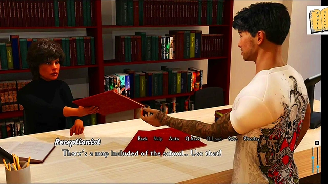 Sexy Teen Layla Fucks MILF With Big Tits In 3D Hentai Visual Novel Adventure