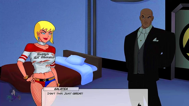 Double Superhero Fun – Blonde Supergirl & Raven Team Up for Intense Hentai Action