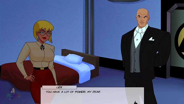 Double Superhero Fun – Blonde Supergirl & Raven Team Up for Intense Hentai Action