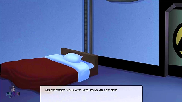 Double Superhero Fun – Blonde Supergirl & Raven Team Up for Intense Hentai Action