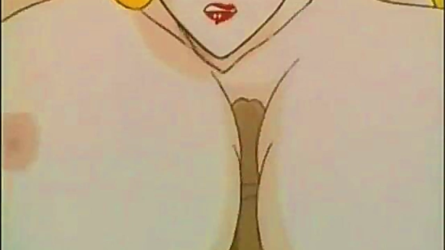 Hot Blonde Babe Goes Hardcore in Anime Hentai Manga Sex Session