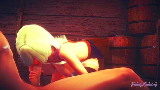 Elizabeth Liones Gives Sensual Blowjob & Gets Fucked Hard In 3D Hentai