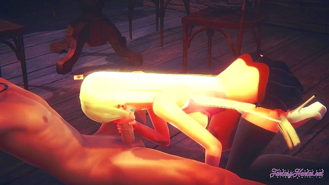 Elizabeth Liones Gives Sensual Blowjob & Gets Fucked Hard In 3D Hentai