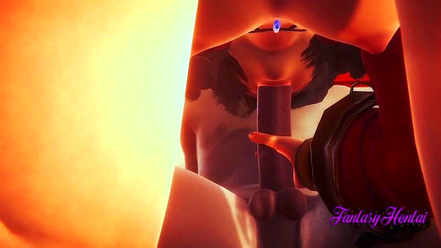 Aerith from Final Fantasy VII Gets Fucked in 3D Hentai for Explosive Creampie Cena