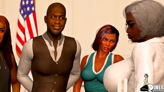 Ms. Jiggles Rides Pastor's Big Dick in Office for Uncensored 3D Hentai Fun