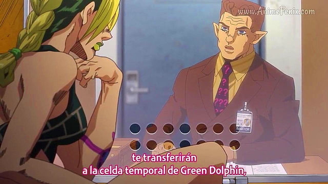 JOJO's Bizzare Adventure – Anime Chick Sucks Dick & Rides Cock