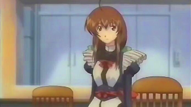 Romantic Anime Teen Kisses Crush Passionately In Bathrooms