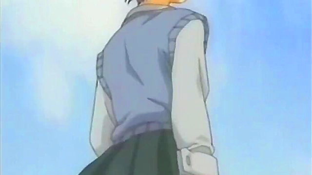 Romantic Anime Teen Kisses Crush Passionately In Bathrooms