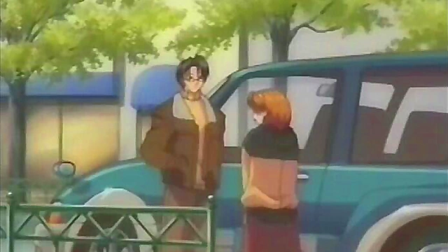 Romantic Anime Teen Kisses Crush Passionately In Bathrooms