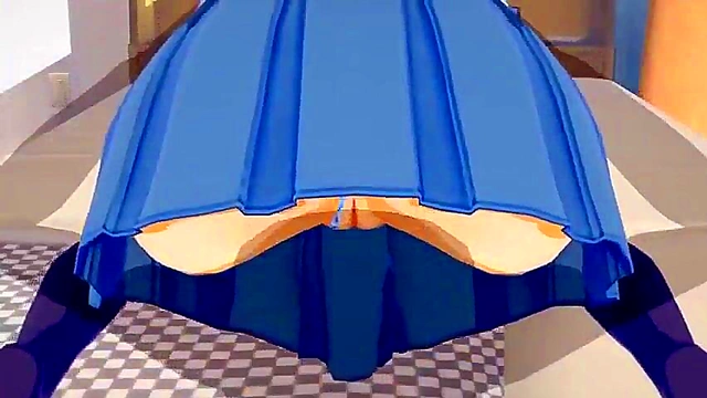 Blonde 3D Hentai Chick Gets Her Pussy Devoured By Hungry Dick