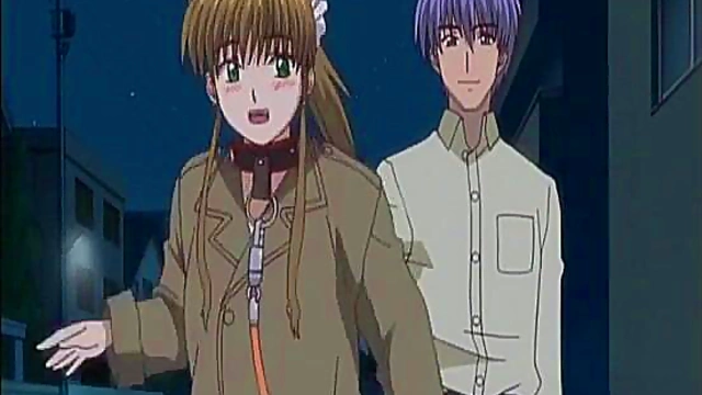 Horny Submissive Maid Slave Gets Fucked Hardcore While Walking On A Leash Outdoors