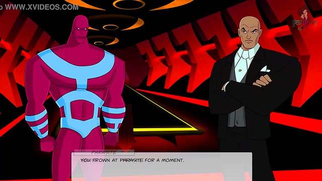 Raven Dances Seductively for Superman & Justice League Heroes in Steamy Hentai Scene