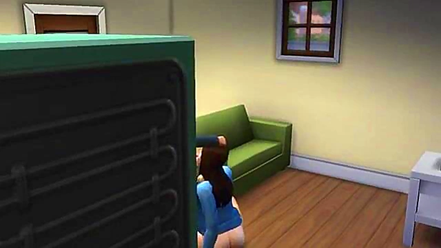 Big-Ass Step-Simster Takes Control in Sims 4 Wicked Whims Makeup Sex Session