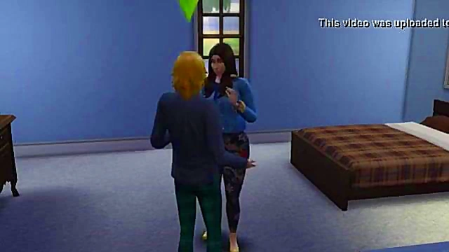 Big-Ass Step-Simster Takes Control in Sims 4 Wicked Whims Makeup Sex Session