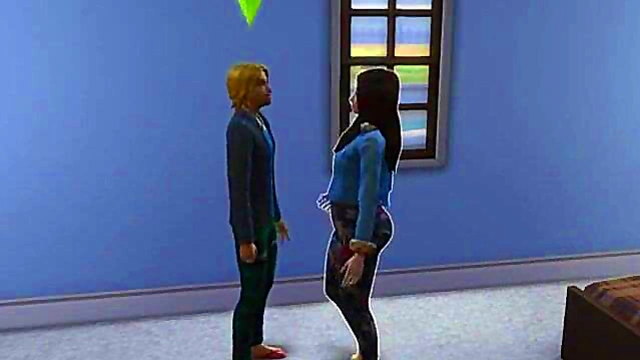 Big-Ass Step-Simster Takes Control in Sims 4 Wicked Whims Makeup Sex Session