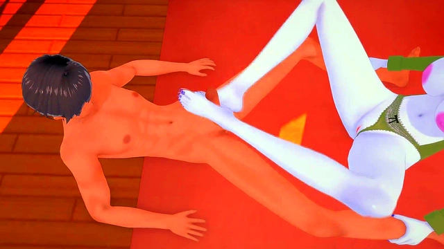 Vados Gives Sensual Footjob & Feet Licking in Dragon Ball Super 3D Hentai