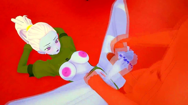 Vados Gives Sensual Footjob & Feet Licking in Dragon Ball Super 3D Hentai