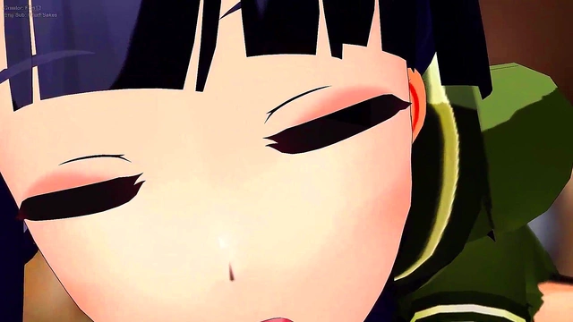 3D Anime Hentai Girl Rides Cock In Sexy Cowgirl Action With Eng Sub