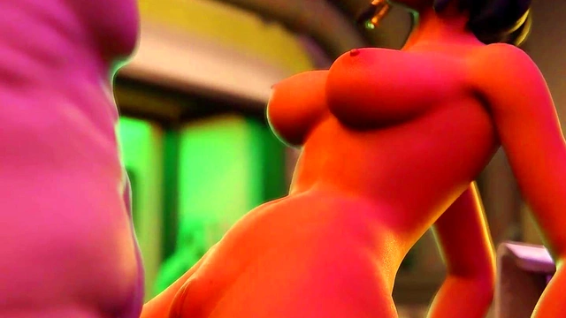 Pharah’s Big Tits And Dick Fun In 3D Animated Overwatch Hentai Action