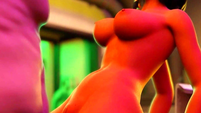 Pharah’s Big Tits And Dick Fun In 3D Animated Overwatch Hentai Action