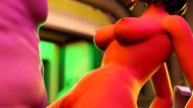 Pharah’s Big Tits And Dick Fun In 3D Animated Overwatch Hentai Action