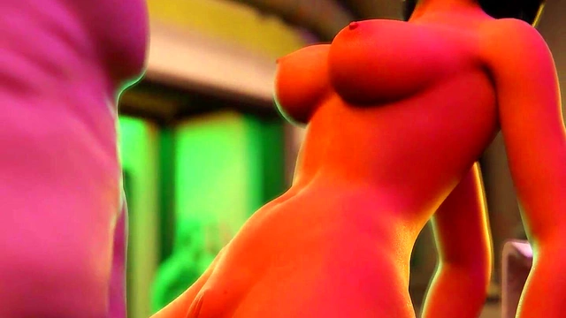 Pharah’s Big Tits And Dick Fun In 3D Animated Overwatch Hentai Action