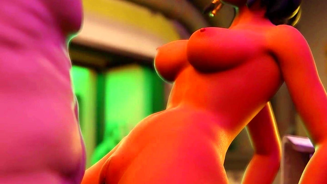 Pharah’s Big Tits And Dick Fun In 3D Animated Overwatch Hentai Action