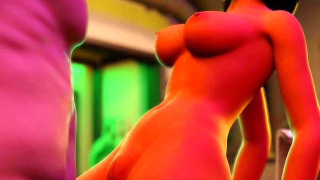 Pharah’s Big Tits And Dick Fun In 3D Animated Overwatch Hentai Action