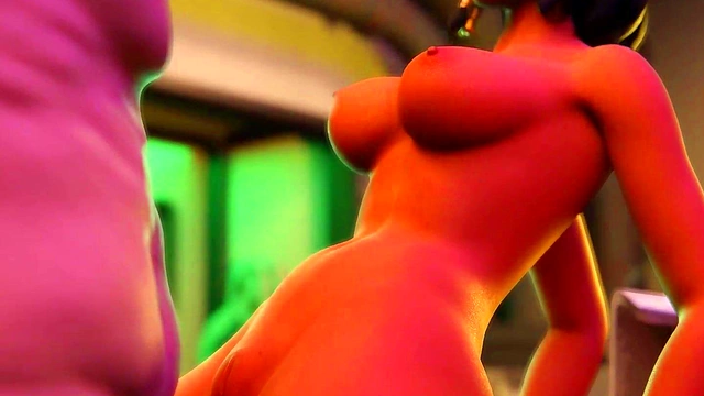 Pharah’s Big Tits And Dick Fun In 3D Animated Overwatch Hentai Action