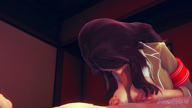 Pieck Finger Gives Boobjob & Gets Fucked for Creampie in 3D Shingeki no Kyojin Hentai