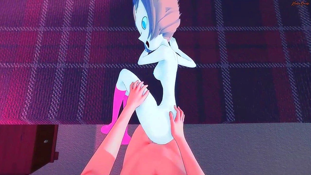 Petite Pearl Spits Cum Before Doggy Style & Missionary Creampie in Steven Universe Hentai