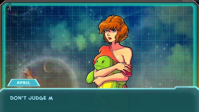 April O'Neil Trains with Akabur's Genie for Hentai Slutty Adventures