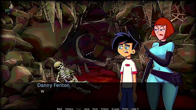 MILF Maddie Masturbates & Orgasms in Danny Phantom Anime Adventure