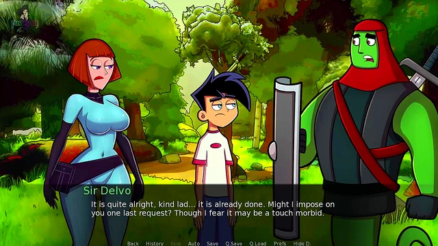 MILF Maddie Masturbates & Orgasms in Danny Phantom Anime Adventure