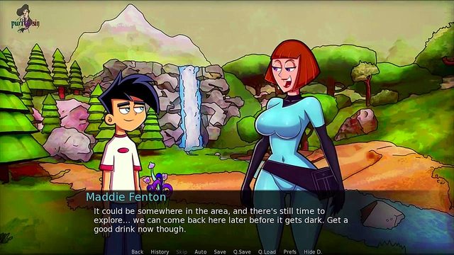 MILF Maddie Masturbates & Orgasms in Danny Phantom Anime Adventure