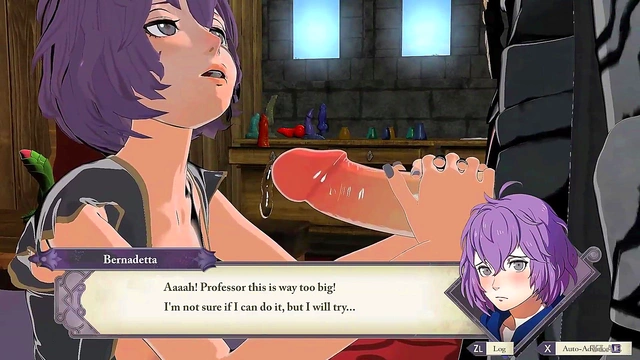 Bernadetta's Fierce Anime Sex Adventure in Fire Emblem Three Houses