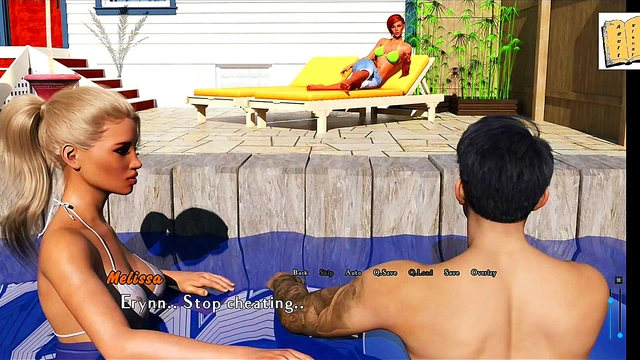 Blonde Teen Erynn Seduces With Her Big Tits And Ass In A White Bikini